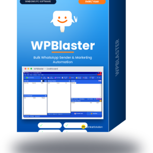 WPBlaster Whatsapp Bulk Sender Software For PC (Starter Plan)